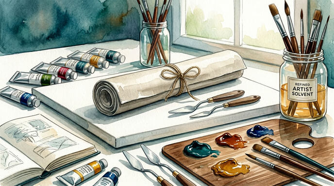 Materiale profesionale de pictură pentru artiști – Top Art Iași